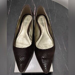 WORTHINGTON Brown sneak skin!!!